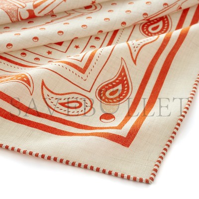 HERMES MORS A JOUETS BANDANA SHAWL 140 H244354S (135*136cm)